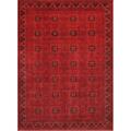 Pasargad Home Baku Collection Hand-Knotted Silk & Wool Area Rug- 8 Ft. 7 In. X 11 Ft. 7 In. 38931